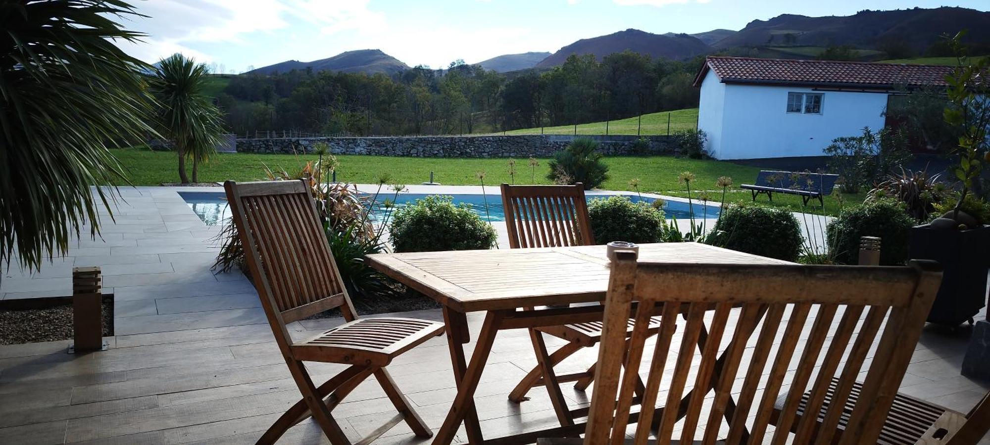 Hotel Restaurant Pecoitz แซงต์-ฌอง-ปี-เดอ-ปอร์ ภายนอก รูปภาพ