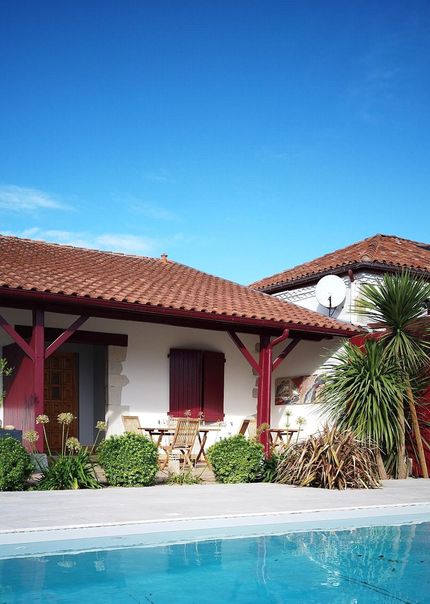 Hotel Restaurant Pecoitz แซงต์-ฌอง-ปี-เดอ-ปอร์ ภายนอก รูปภาพ