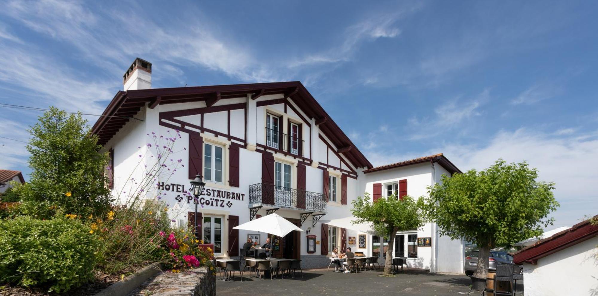 Hotel Restaurant Pecoitz แซงต์-ฌอง-ปี-เดอ-ปอร์ ภายนอก รูปภาพ